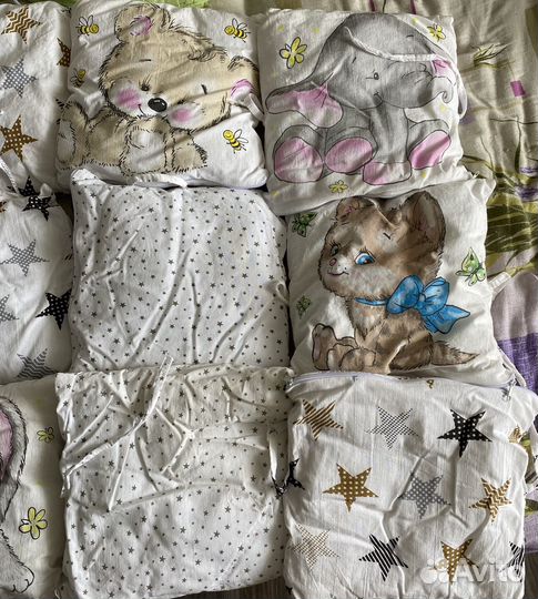 Бортики в кроватку