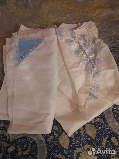 Конверт на выписку для мальчика+ одеяло вязанное