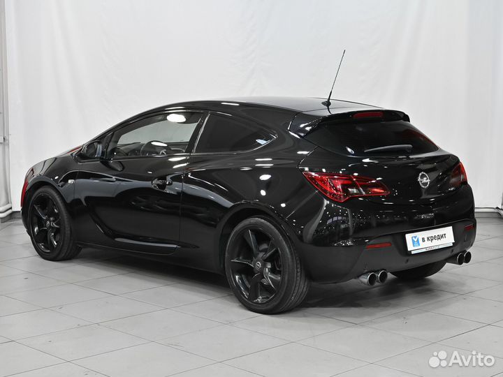 Opel Astra GTC 1.4 AT, 2014, 126 000 км