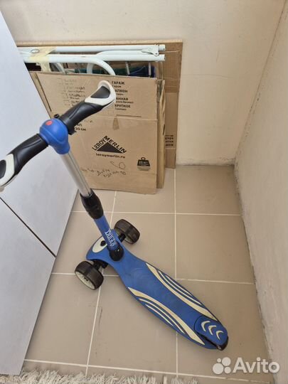 Самокат детский трехколесный