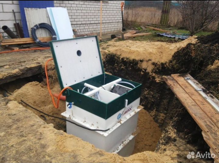 Септик Под ключ / Монтаж Септика с Гарантией ST-61