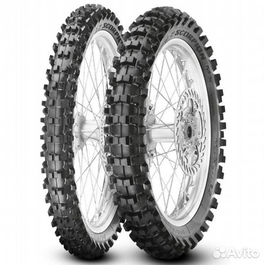 Шины Pirelli Scorpion MX32 Mid Soft NHS 100/90 R19 57M Задняя Кросс