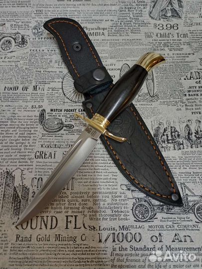 Нож финка нквд / сталь 95Х18 / граб