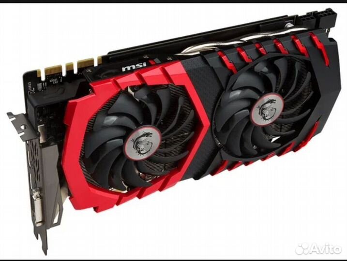 Видеокарта MSI gtx 1070 ti 8gb