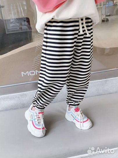 Штаны детские спортивные в полоску