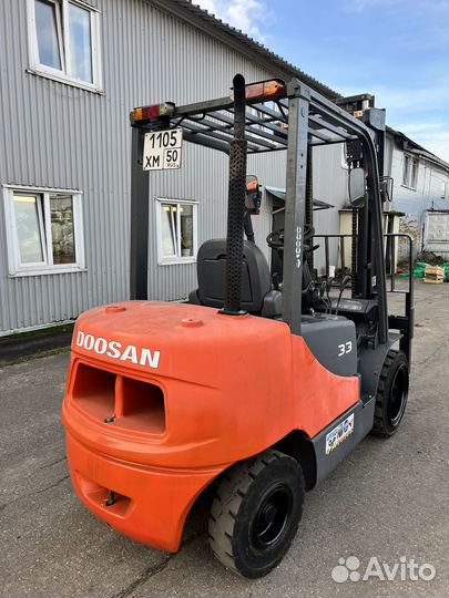 Вилочный погрузчик DOOSAN D33S-5, 2007