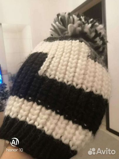 Шапка с шерстью Альпака (Италия)