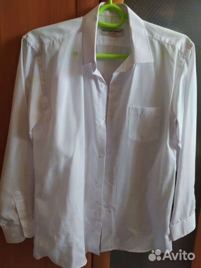 Рубашка белая новая