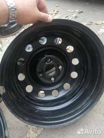 Штампы R15 4х100 Солярис/Рио