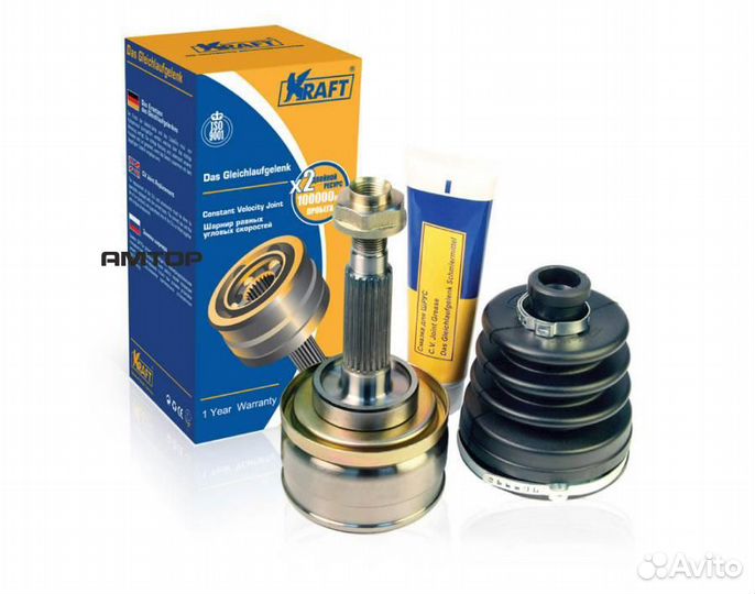 Kraft KT 058868 шрус наруж 2121 kraft (Германия)