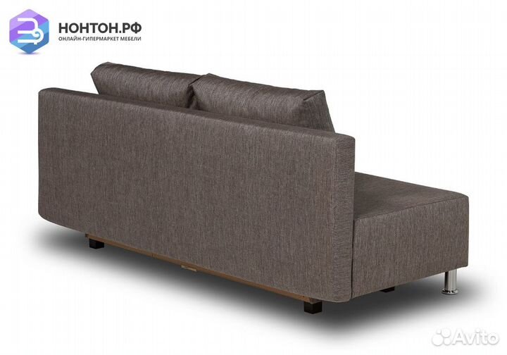 Диван еврокнижка Парма светло-коричневый