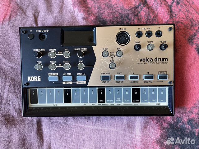 Перкуссионная драм-машина, Korg Volca Drum купить в Санкт-Петербурге ...