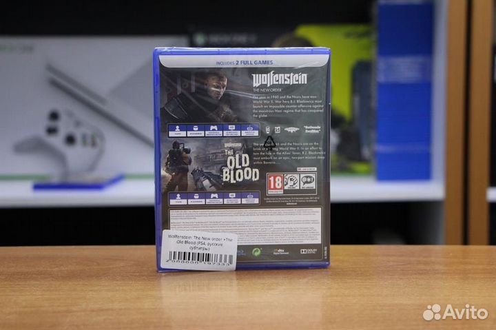 Wolfenstein: The New order +The Old Blood PS4, рус