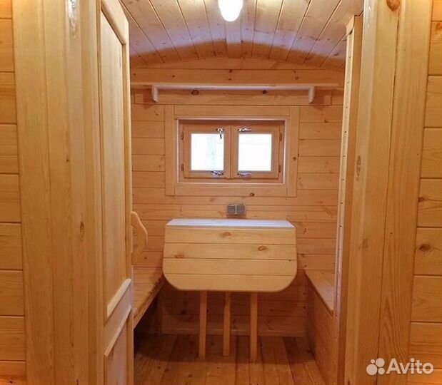 Мобильная баня бочка 6 м