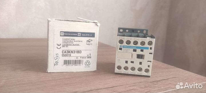Магнитный контактор ca3kn 31 BD 24VDC, 10 А