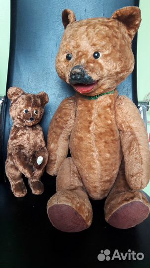Винтажные медведи. игрушки СССР 50-е