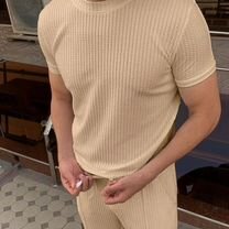 Стильный летний мужской костюм двойка