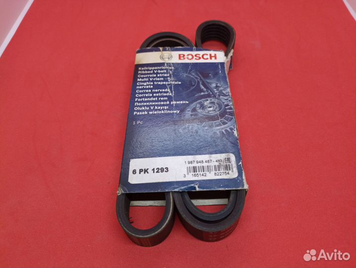 Ремень поликлиновый 6PK1293 1987948487 bosch