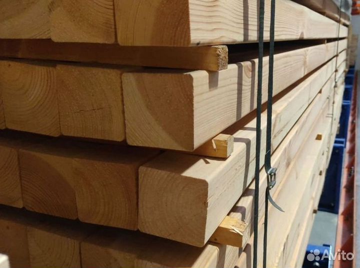 Брусок строганый 45*70*3000 мм сорт AB скругление