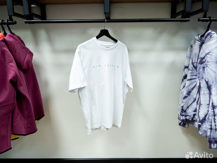 Nike Jordan x Union футболка белая
