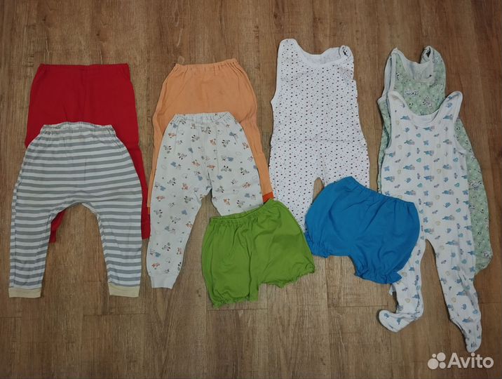 Вещи пакетом на мальчика 74 80 86