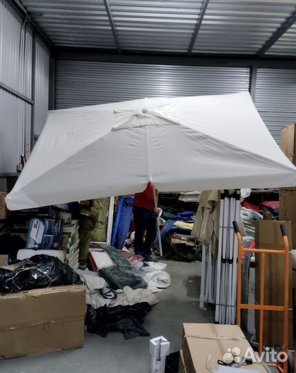 Зонт пляжный, прямоугольный