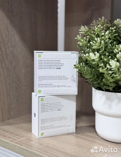 Наушники apple airpods 4 с шумоподавлением