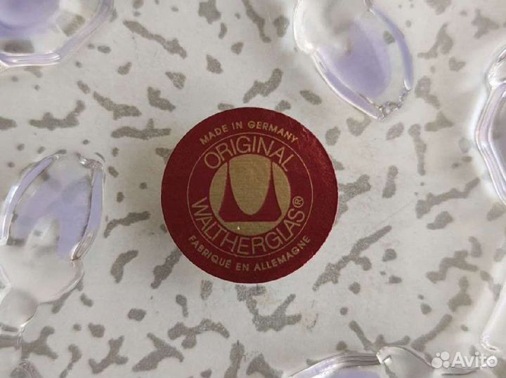 Тарелки Walther Glas стекло Германия