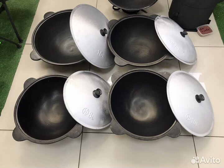 Чугунные казаны оригинал