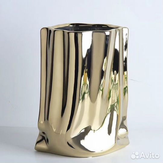 Зеркальная ваза из Pinterest