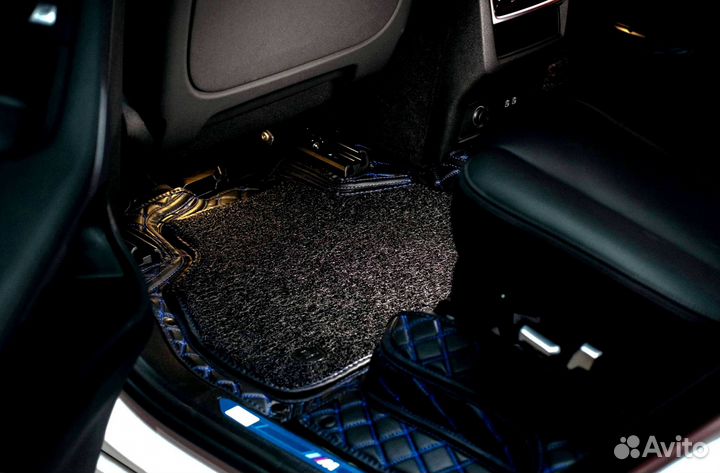 Автоковрики на заказ на BMW X7 2020г