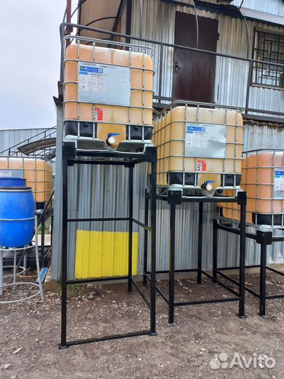 Подставка (стойка) для еврокуба высота 1м;1,5м;2м