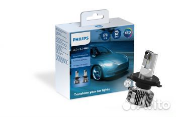 Лампа LED philips Ultinon Essential H4 6500K
