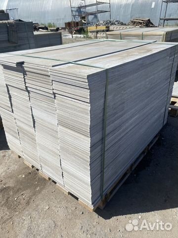 Шифер плоский 8*290*1200мм, полоса для грядок купить в Омске | Товары ...