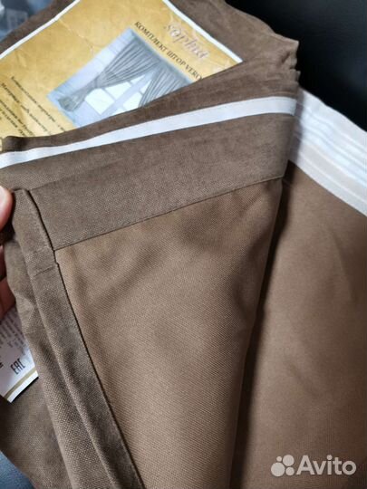 Готовые шторы димаут канвас 180х270 см