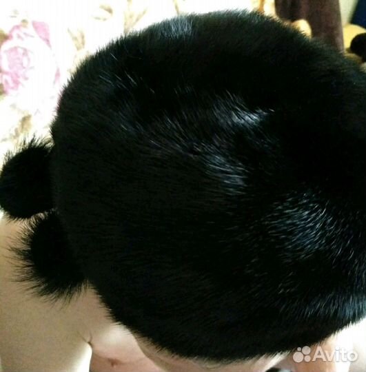 Берет норковый