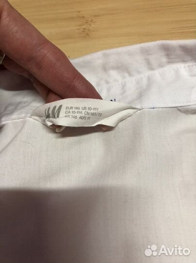 Рубашка на мальчика 140 146