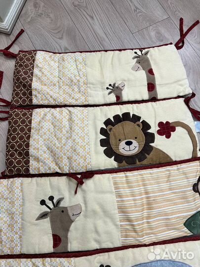 Бортики в детскую кроватку