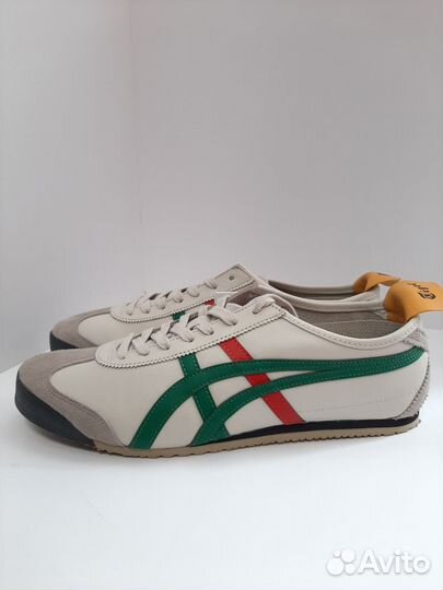 Onitsuka Tiger Mexico 66 Birch Green Red Yellow