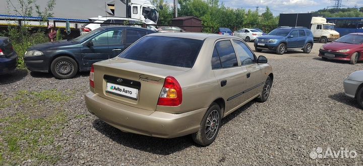 Hyundai Accent 1.5 МТ, 2006, 236 750 км