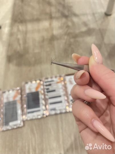 Готовые пучки для наращивания ресниц