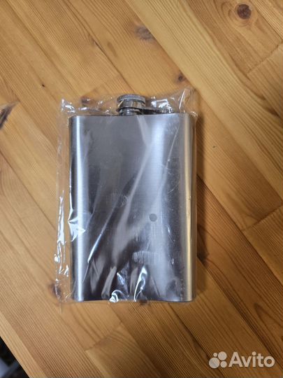 Фляжка из нержавейки, абсолютно новая