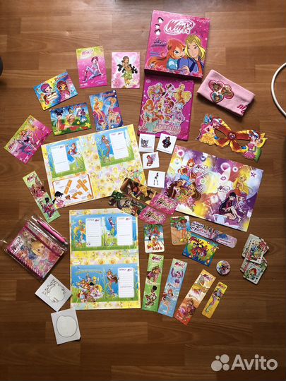 Винкс вкладыши