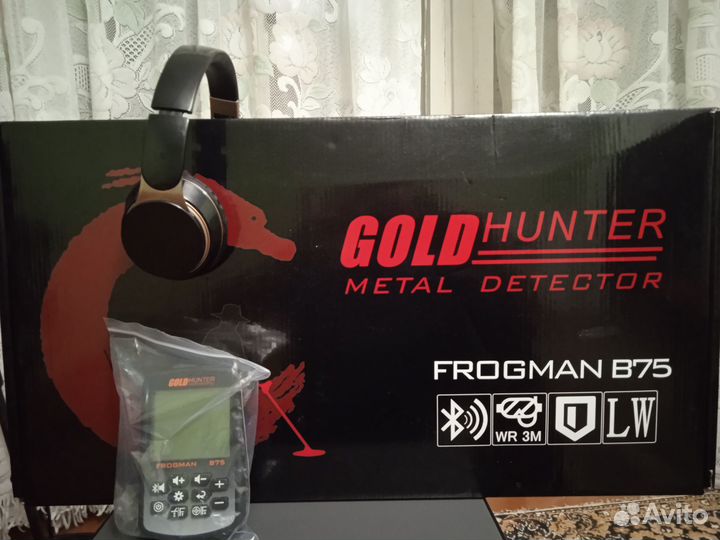 Металлоискатель Gold Hunter B75 подводный новый