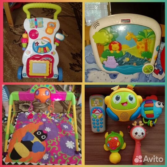 Развивающие игрушки пакетом
