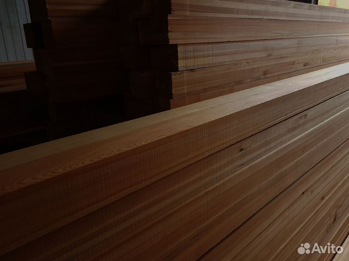 Конструкции из досок лиственницы