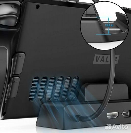 Док станция для Steam Deck 5в1