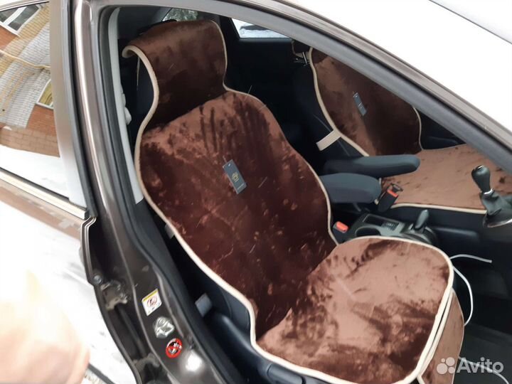 Меховые накидки на сидения