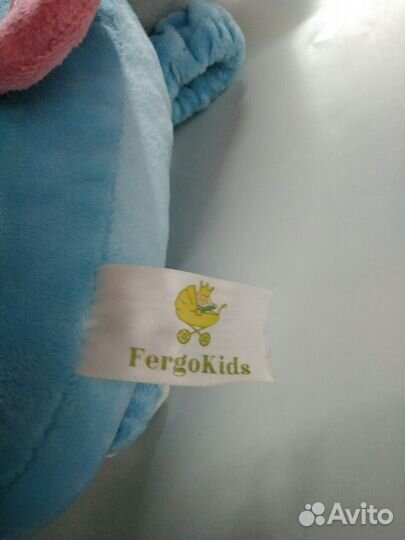 Детская подушка рюкзачок игрушка Fergokids