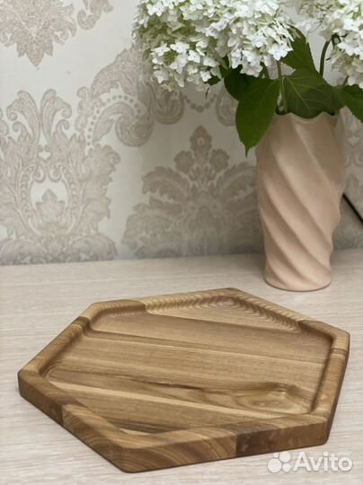 Менажница деревянная ясень трех размеров